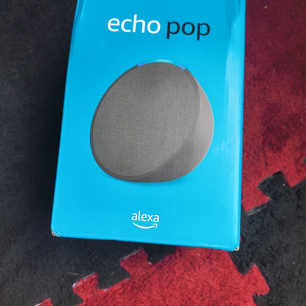 Amazon Echo Pop Speaker in Black
